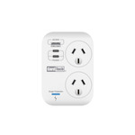 Cordtech Surge Protected Double Adaptor with PD30W USB 2C+1A Ports $16.48 + Shipping ($0 C&C/ in-Store) @ Bunnings