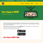 [North Island] Free Delivery on First Order ($10 Minimum Spend) @ Four Square NOW App (Selected Locations)