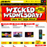 5% off at JB Hi-Fi (Wicked Wednesday Offer)