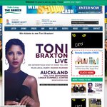 Win a Double Pass to See Toni Braxton in Concert September 17 [Auckland] from The Breeze