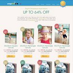 Snapfish - up to 64% off Canvas Prints and Personalised Photo Books, 40% off Greeting Cards