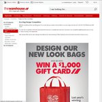 Win $1000 Gift Card from The Warehouse