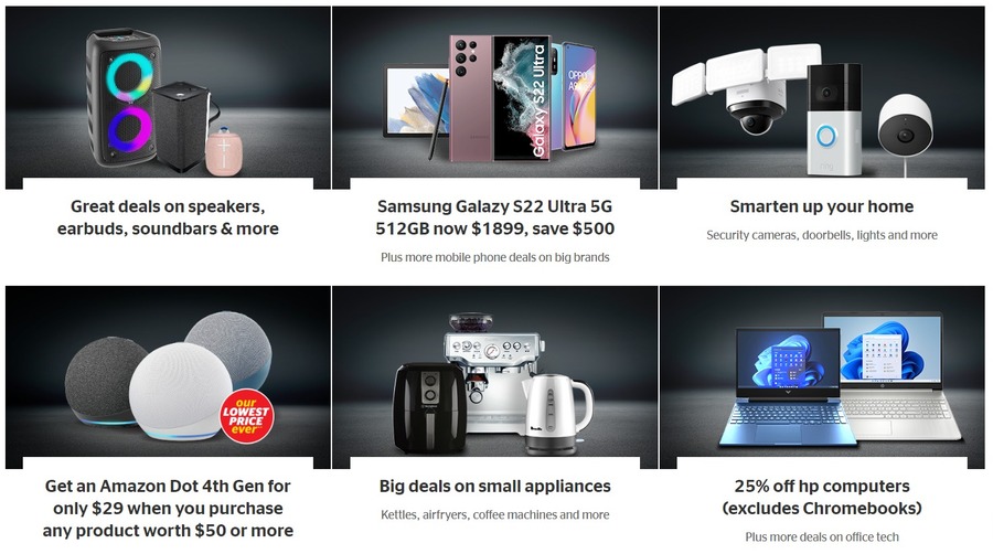 Samsung 5.5kg Top Loader 399, Breville The Air Fryer Chef 179 Noel