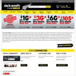 Dick Smith: $10 off $49+, $30 off $149+, $60 off $499+, $105 off $999+