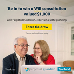 Win Expert Help to Make Your Will (Valued at $1000) with Perpetual Guardian/Tearfund