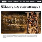 Win a Double Pass to Premiere of Gladiator II from Flicks