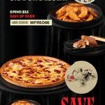 Free side & Free Delivery with $30 Spend, Free Bread & Wedges with Purchase of 2 Double Pizzas @ Hell Pizza Whangaparāoa
