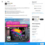 Win a 65 Inch LG OLED 4K TV + Moza R3 Wheel + Pedals for Xbox & PC + Xbox Series X + Forza Horizon 6 from Xbox ANZ