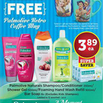 Free Palmolive Retro Coffee Mug with Purchase of Any 2 Palmolive Products @ New World