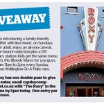 Win a Double Pass to The Roxy (Buffet, Live Music) from The Dominion Post (Wellington)