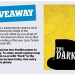 Win 1 of 2 Double Passes to The Dark from The Dominion Post (Wellington)