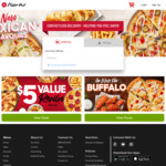 Free Regular Pizza with $8 Purchase at Pizza Hut