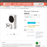 Xbox Series S - $500 + Delivery @ The Market