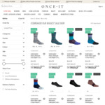 Icebreaker Sale + Free Shipping: Womens Hike+ Medium Crew Socks $26.99 Delivered (Was $34.99) @ Onceit