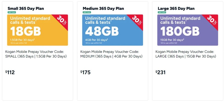 kogan mobile plans 365 days small