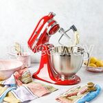 Win a KitchenAid KSM195 Artisan Stand Mixer, K400 Blender, 9 Cup Food Processor, Quilt Cover + More from KitchenAid