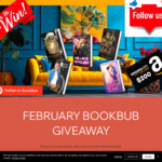 Win a $200 Amazon Gift Card - Book Throne February Bookbub Giveaway