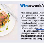 Win a My Food Bag My Classic for Two Bag (Worth $127.99) from The NZ Herald