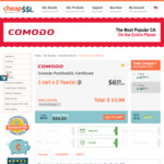 86% Discount - Comodo PositiveSSL Certificate at US $13.90 (~NZ $19) for 2 Years @ Cheap SSL Security 