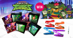 Win 1 of 5 Rise of the Teenage Mutant Ninja Turtles Prize Packs from Tots to Teens