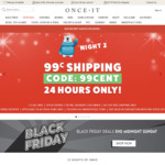 $0.99 Shipping (Excludes Marketplace Items) @ Onceit