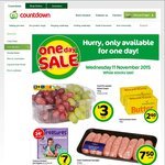 Countdown - One Day Sale: Rolling Meadow Butter $2.60, Tegel Frozen Chicken Drums 5kg $19 + More