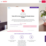 Earn Double Status Credits (Activation Required) @ Virgin Australia