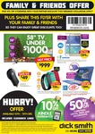 Dick Smith 10% off in-store, Storewide - Family and Friends Offer (Includes Clearance)