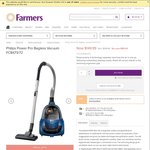 1/2 Price Philips Vacuum Cleaner Was $299 now $149.99 @ Farmers
