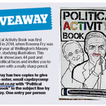 Win 1 of 2 copies of The Political Activity Book from The Dominion Post