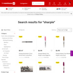 Sharpie Arrow Point 0.7mm Rollerball pen Blue $0.47 ea. (w. $4.99) @ The Warehouse