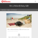 Win 1 of 2 Weber Baby Q (Q1000) Gas Barbecues @ Vodafone Rewards (Customers Only)