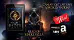Win a $100 Amazon Gift Card - Night Rider, A Kindle Vella Story Giveaway @ Book Throne