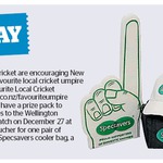 Win a Specsavers Summer Cricket Prize Pack from The Dominion Post