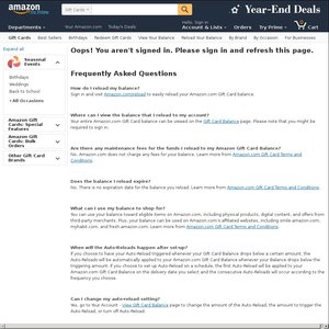 Amazon.com - $5 Credit with $100 Account Top up