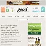 Win 1 of 2 Brother NS10 Sewing Machines (Valued at $499ea) from Good