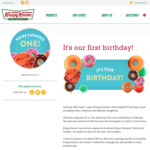 Buy 12 Donuts Get Another 12 Original Glazed Donuts for $1 @ Krispy Kreme