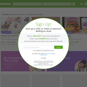 groupon new customer promo code