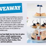 Win High Tea for 2 at Le Cordon Bleu Patisserie from The Dominion Post (Wellington)