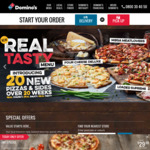 Any 3 Pizzas Delivered for $24 (Gourmet Pizzas+$3) @ Dominos