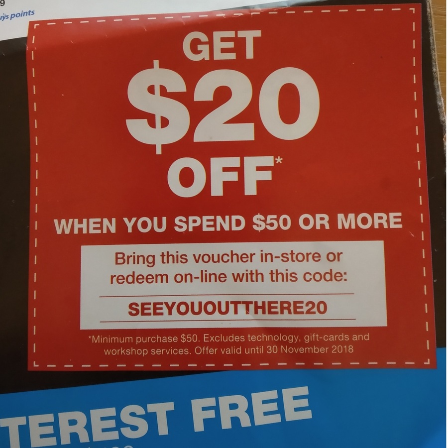 Get $20 off When You Spend $50 or More @ Torpedo7 - ChoiceCheapies