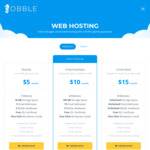 Lifetime 50% off Australian Web Hosting $27.50 AUD for a Year ($2.50 AUD/Month) @ Obble