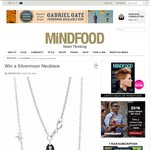 Win a Silvermoon Necklace, (Valued at $299) from MindFood