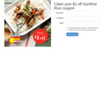 $1 off SunRice 1kg Rice (White, Brown, Jasmine, Basmati or Low GI) @ New World, PAK'n SAVE, Four Square or Fresh Choice