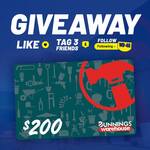 Win a $200 Bunnings Gift Voucher from WD-40