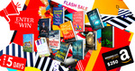 Win a $250 Amazon Gift Card - Book Throne Bargain Books Sale