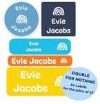 54 Custom Name Labels Mixed Size $11.02 Delivered (Normally $17.48 + $5.47 Shipping) @ Stuck on You