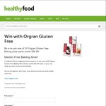 Win 1 of 10 Orgran Gluten Free Baking Prize Packs (Worth $27) from Healthy Food