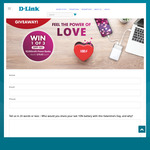 Win 1 of 3 D-Link DPP-101 10000mAh Power Banks from D-Link ANZ