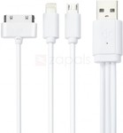 Free Universal 3-in-1 USB Charge Sync Cable @ Zapals + Shipping (US $0.75) + Samsung 850 EVO Micro SD Card Mega Sale